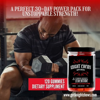Knight Chews Creatine Gummies